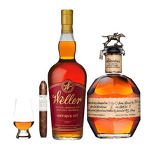  Gift Set Bundle | Blanton’s + Weller 107 Combo | Cigar & Glencairn