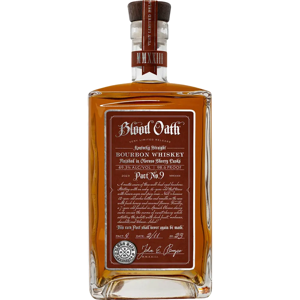 Blood Oath Pact No. 9 Bourbon Whiskey