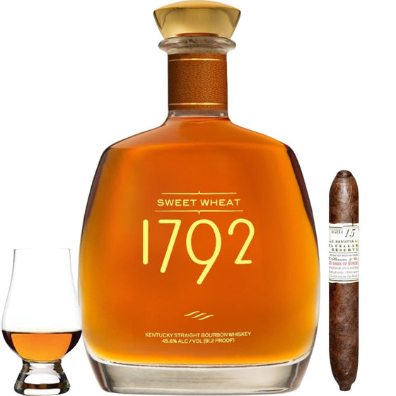 Gift Set Bundle |  1792 Sweat Wheat | Cigar & Glencairn